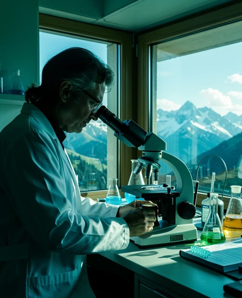 Präzisionsinstrumente im alpinen Licht